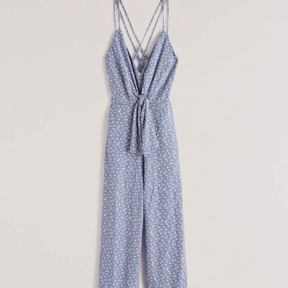 Abercrombie Floral Jumpsuit